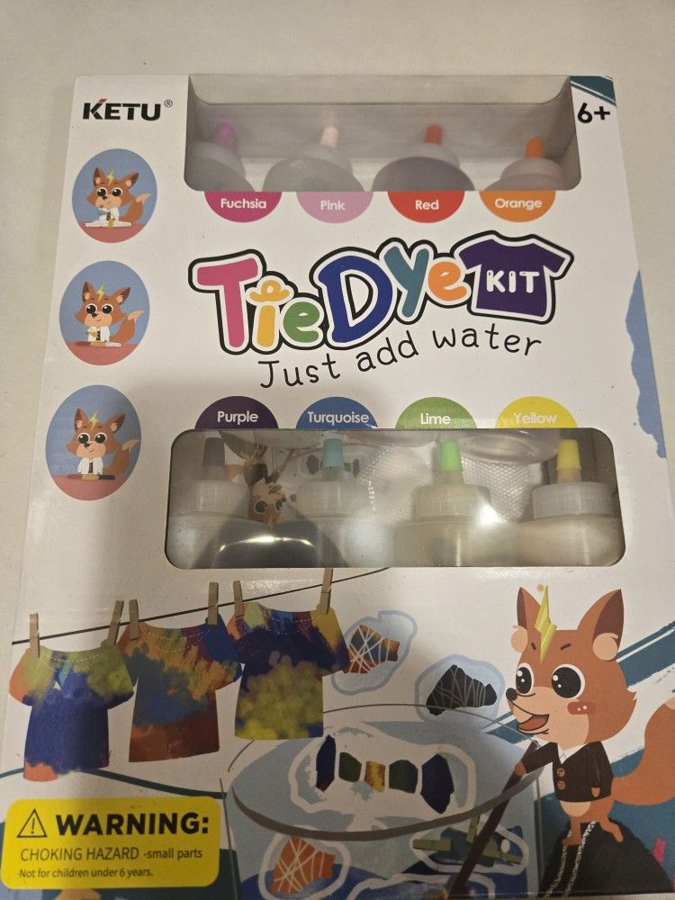 8 Color Tie Dye Kit