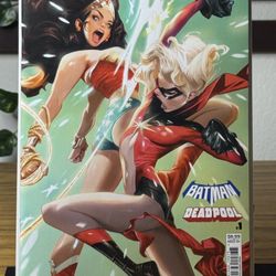 BATMAN DEADPOOL #1-LOZANO WONDER WOMAN VARIANT-NM 