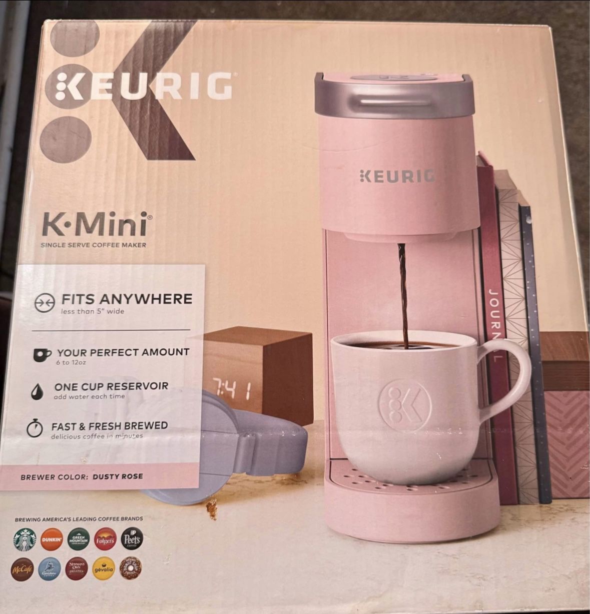 Mini Coffee Keurig Mini Plus Dusty Rose Dusty Rose Keurig Single