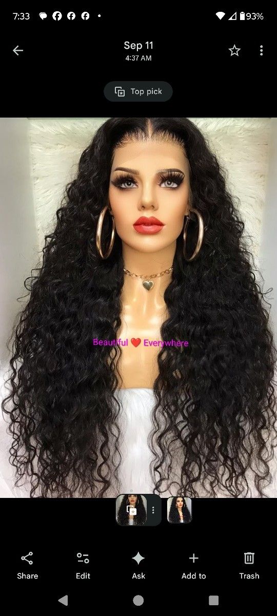 Human Hair Lace Wig