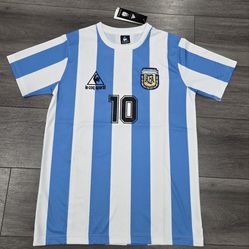 ARGENTINA MARADONA WORLD CUP SOCCER JERSEY