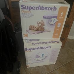 Diapers *size 1 Brand New! 2 Boxes 