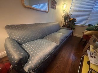 $40 -Blue 7foot Couch