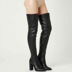 SEXY OVER-THE-KNEE BOOTS EU 40 (US 8.5) | 4.25” HEEL. LIKE NEW!