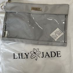 Lily Jade Gray Large Travel Pouch