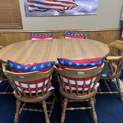 Solid Wood Dining Table Set