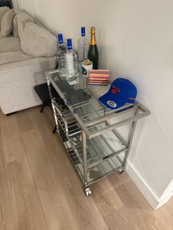 Glass Liquor Table