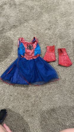 Girls Spiderman Costume