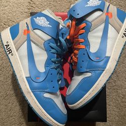 Nike X Off White Jordan 1 “UNC” Sz 12