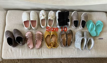Size 10 Girls Shoe Bundle