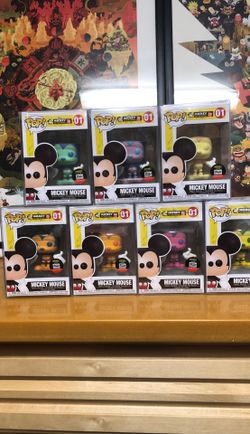 Micky Mouse Funko Colorways Set