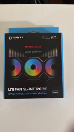 Lian Li Uni Fan SL-INF 120 RGB Black