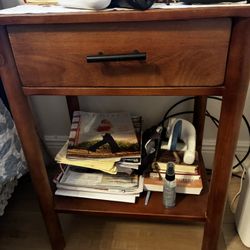 All Wood Night Stand