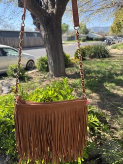 Tassle fringe cross body