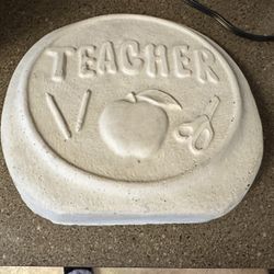 Cement Teacher gift 
