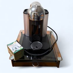 Coffee & Espresso Machine Kit With Coffee Pods And Storage  