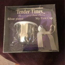Tender Times Silver Plates My First Cup