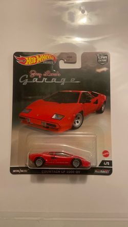 Hot Wheels Premium Jay Leno's Garage Lamborghini Countach LP 5000 QV 4/5 Red
