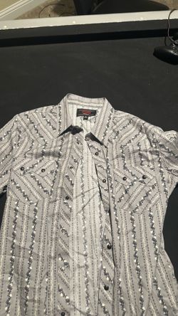 Rock n roll button up shirt size medium