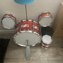 Toddler Little Kids Drum Set