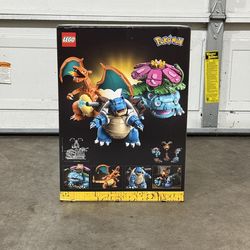 Lego Pokémon - Venusaur, Charizard and Blastoise
