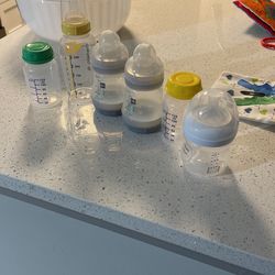 Baby Bottles Packs Of 6 Medela Philips And Mam