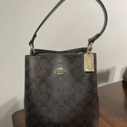 Signature Coach Bucket Bag