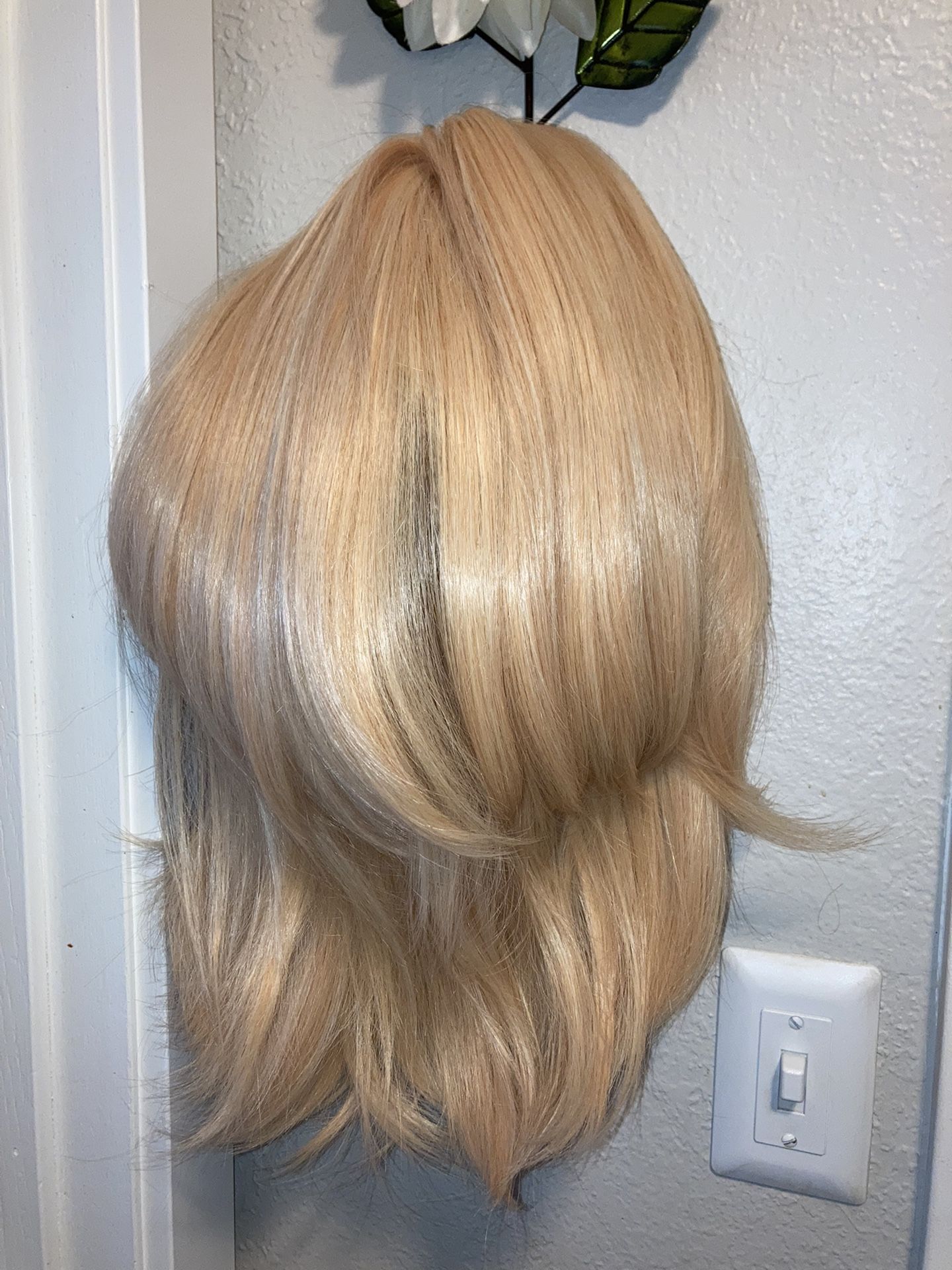 Artificial Blonde Wig