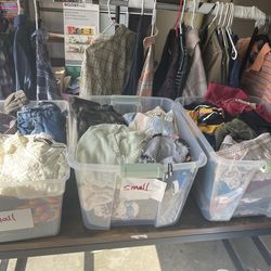 Assorted women’s small clothing lot of 80