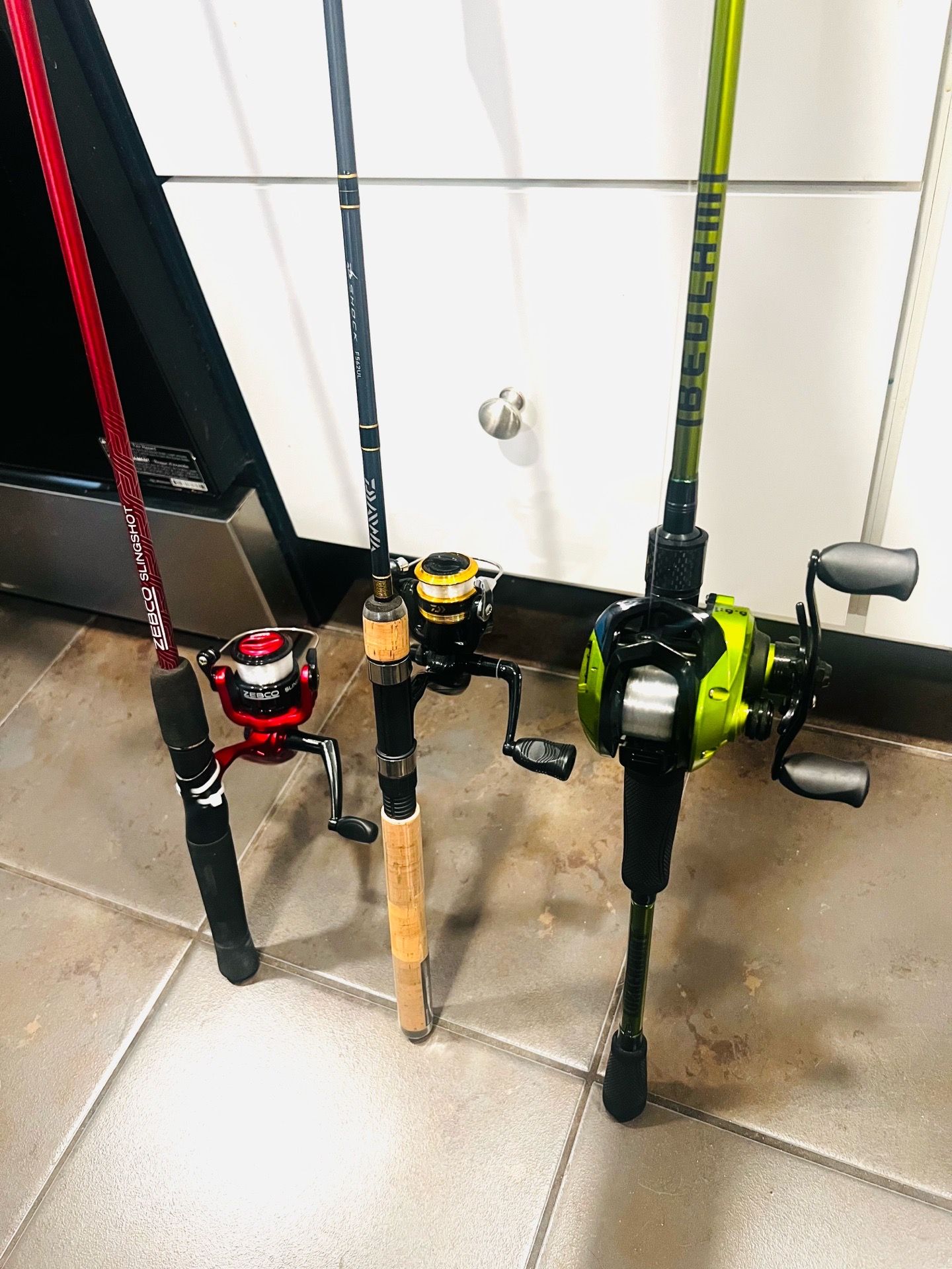 Fishing poles