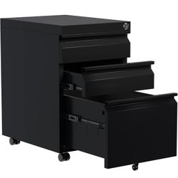 Locking Metal Pedestal Under Desk Metal Filing Cabinet