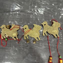 3 Chinese Dragons Solid Brass Material