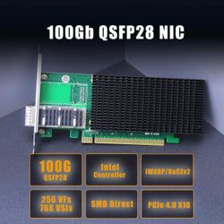 GLOTRENDS ST7340 100Gb QSFP28 Network Card with Intel E810