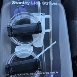 Replacement Stanley Quencher Tumbler Lids & Straws Set