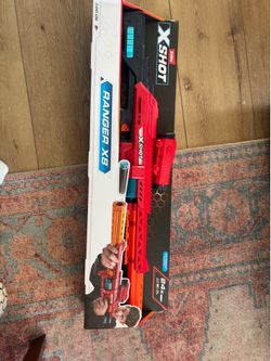 X-shot ranger 8x nerf gun