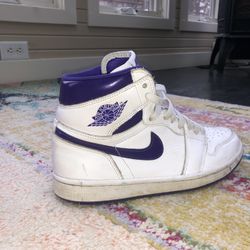 Nike Air Jordan 1 “Court Purple”