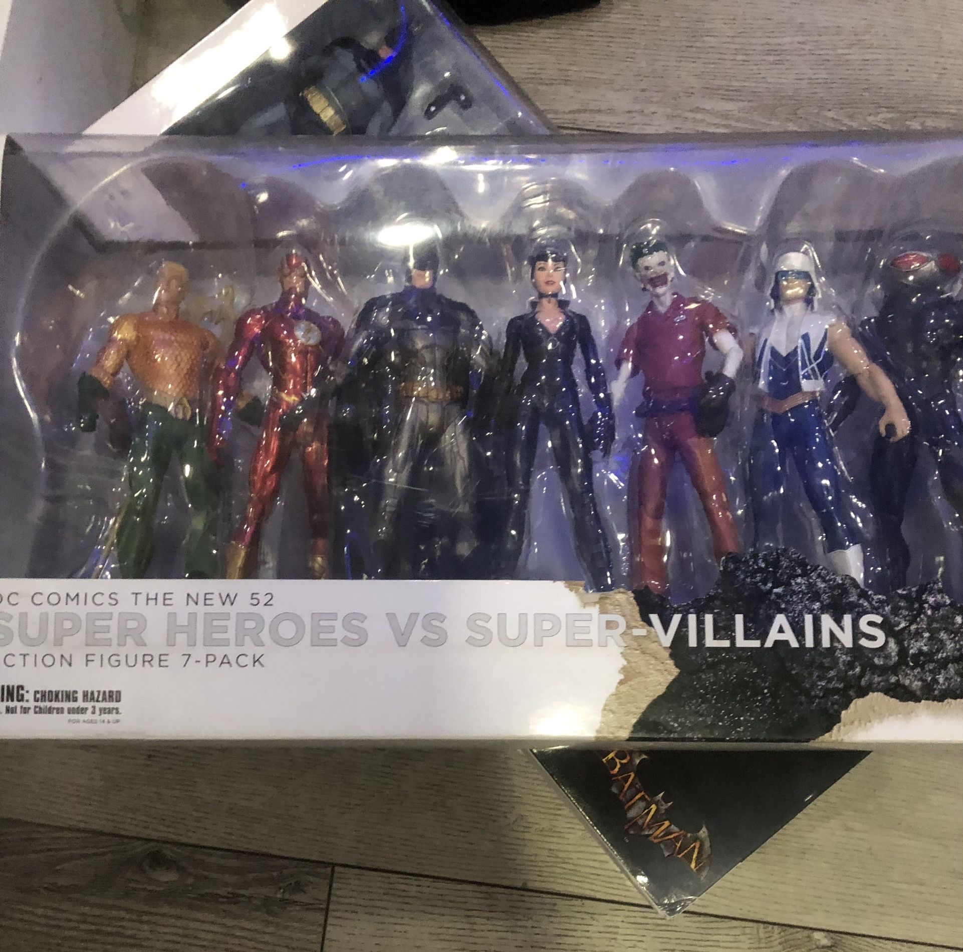DC Collectibles Super Heroes Vs. Super Villians Action Figure 7-Pack