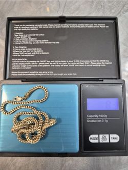Gold Necklace Franco