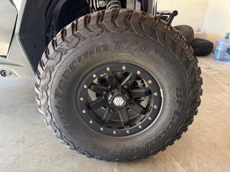 Polaris RZR wheels with BFG tires