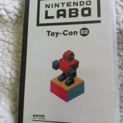 Nintendo switch labo 02 like new tested working
