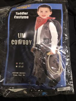 Toddler Cowboy Halloween Cost