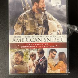 American Sniper (DVD, 2014) New Sealed