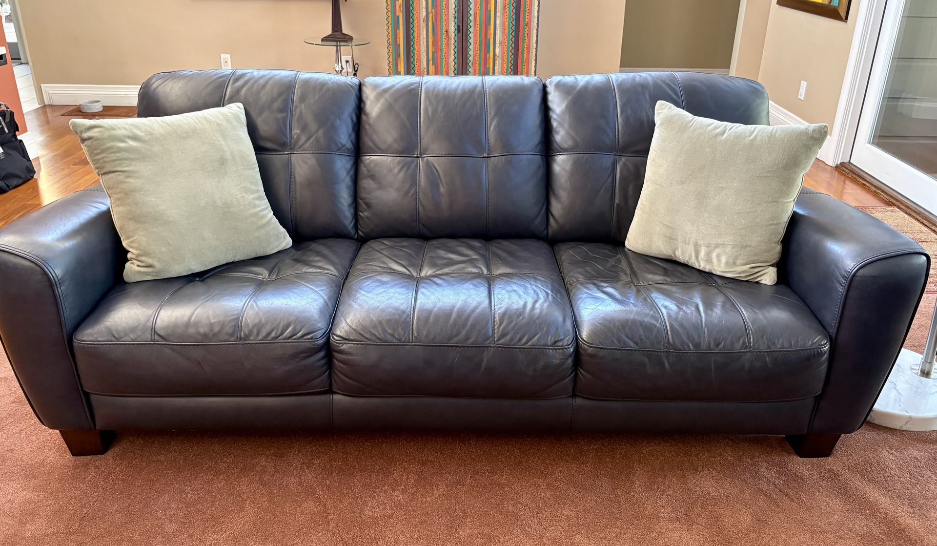 Leather Sofas & Recliner-great condition!