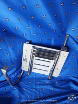 CU2378-001 Starboard Swim Platform With 3-Step Telescoping Hinged Ladder