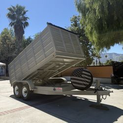 Carson 8 Lug dump Trailer