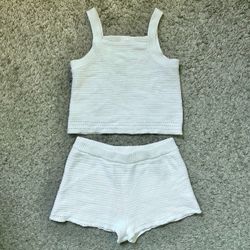 Cat & Jack girls knitted 2 piece set