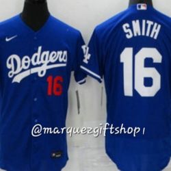 Men's Smith Dodgers Jerseys 