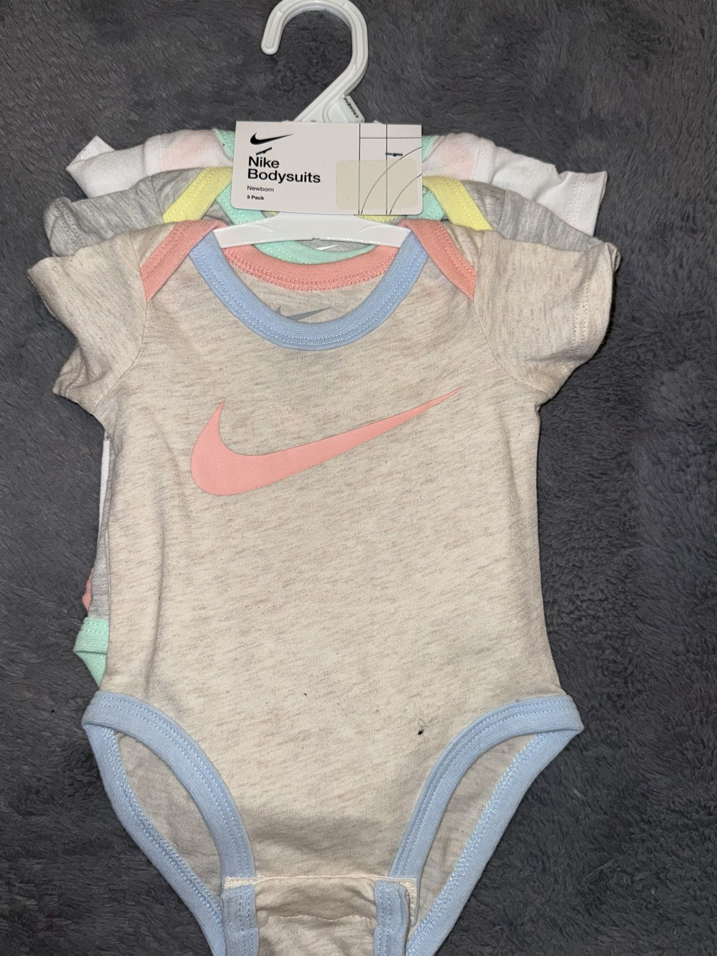 Nike Newborn onesies, three-piece newborn