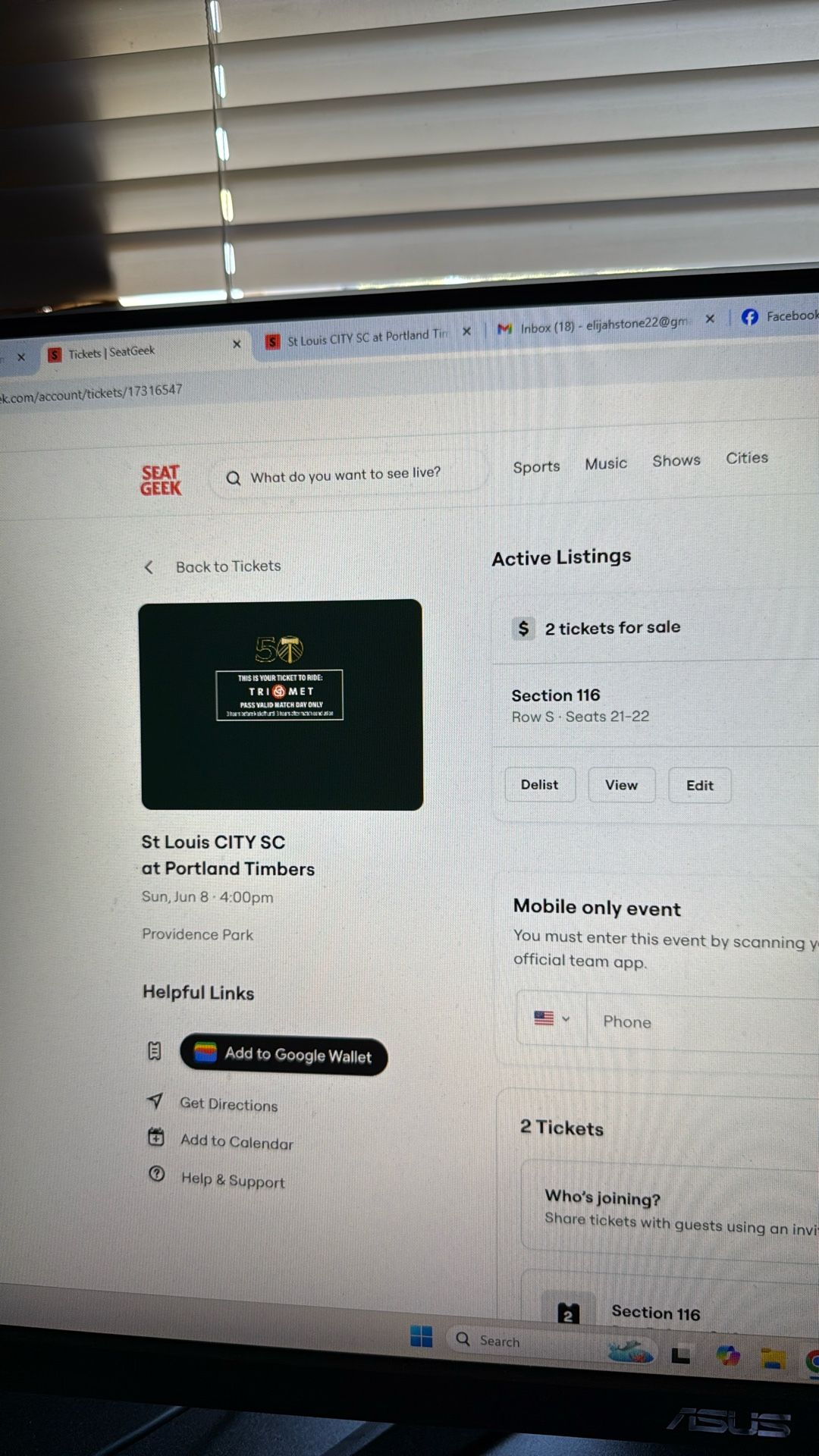 Portland Timbers Tickets