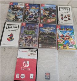 10x Nintendo Switch Game Lot